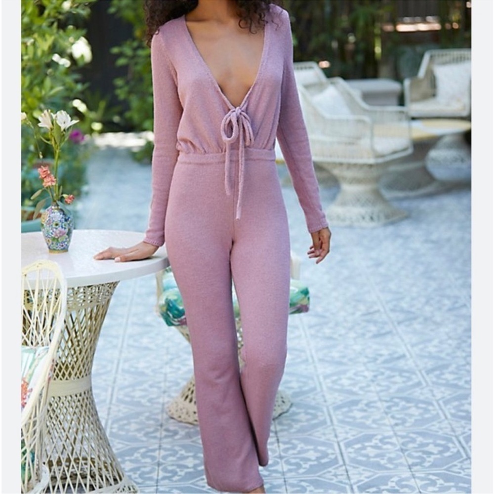 Free People Beach Lindsey Sweater Jumpsuit